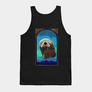 Stained Glass Style Otter Tank Top